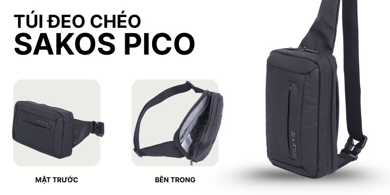 Túi đeo chéo Sakos Pico
