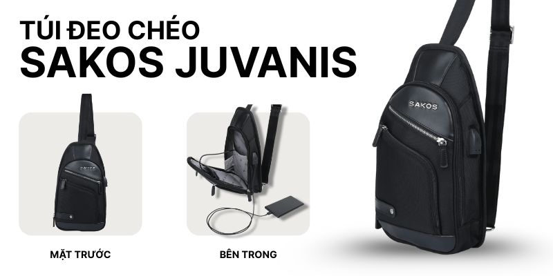 Túi đeo chéo Sakos Juvanis