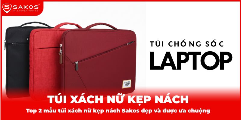 Top 3 túi chống sốc macbook13,14,15,16,17 inch. (Ảnh: Sakos.vn)