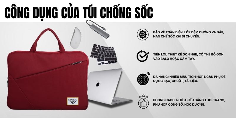 Công dụng của túi chống sốc
