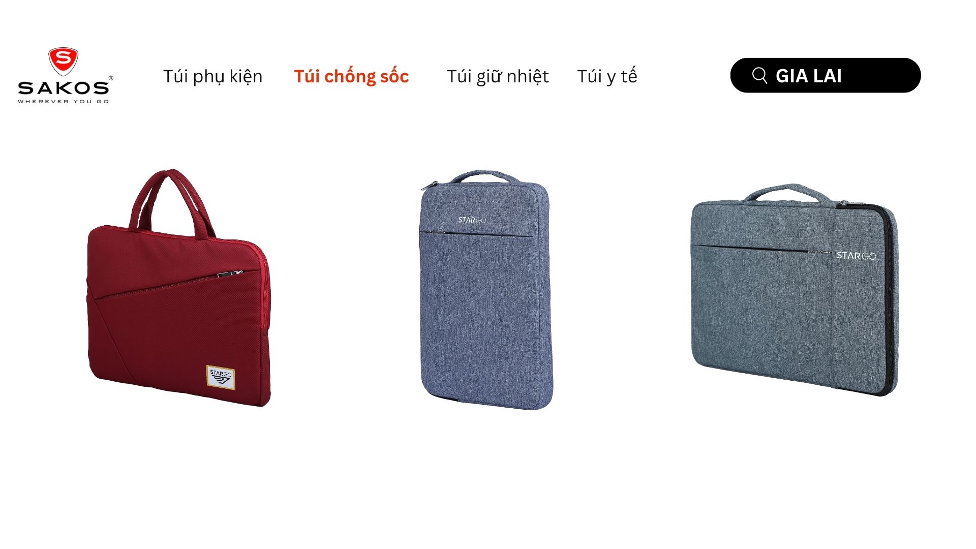 Túi chống sốc Gia Lai