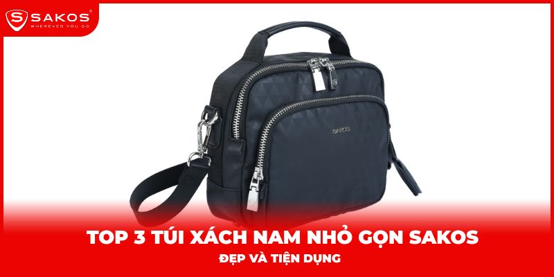 Túi xách nam nhỏ gọn Sakos