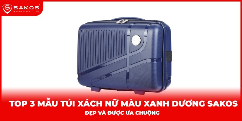 Túi xách nữ màu xanh dương