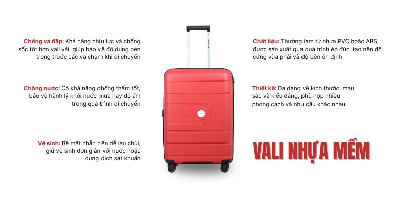 Vali Nhựa mềm