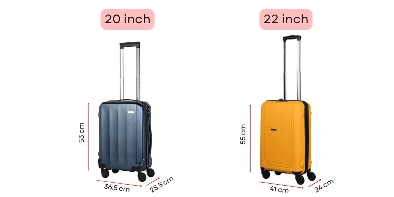 vali size 20 vs 22