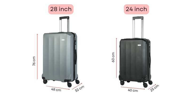 vali size 28 vs 24