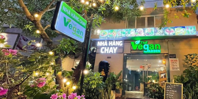 Nhà hàng chay The Vegan Garden Quận 7