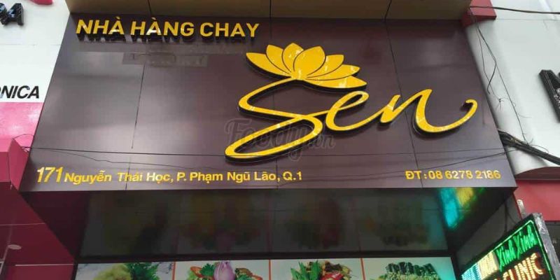 Nhà hàng chay Sen Quận 1