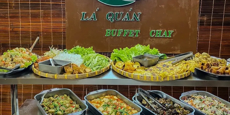 Nhà hàng Lá Quán Buffet Chay – Vegetarian Buffet