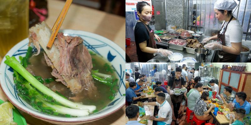 Không gian và phong cách phục vụ tại phở Hồ Lợi