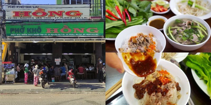 Phở khô Hồng (Phở khô Gia Lai Hồng)