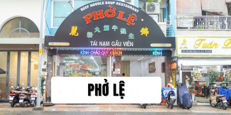 Quán Phở Lệ