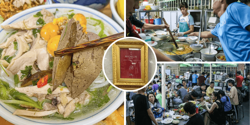 Quán được Michelin Guide trao giải Bib Gourmand