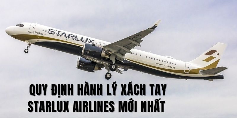 Quy định hành lý xách tay STARLUX Airlines mới nhất