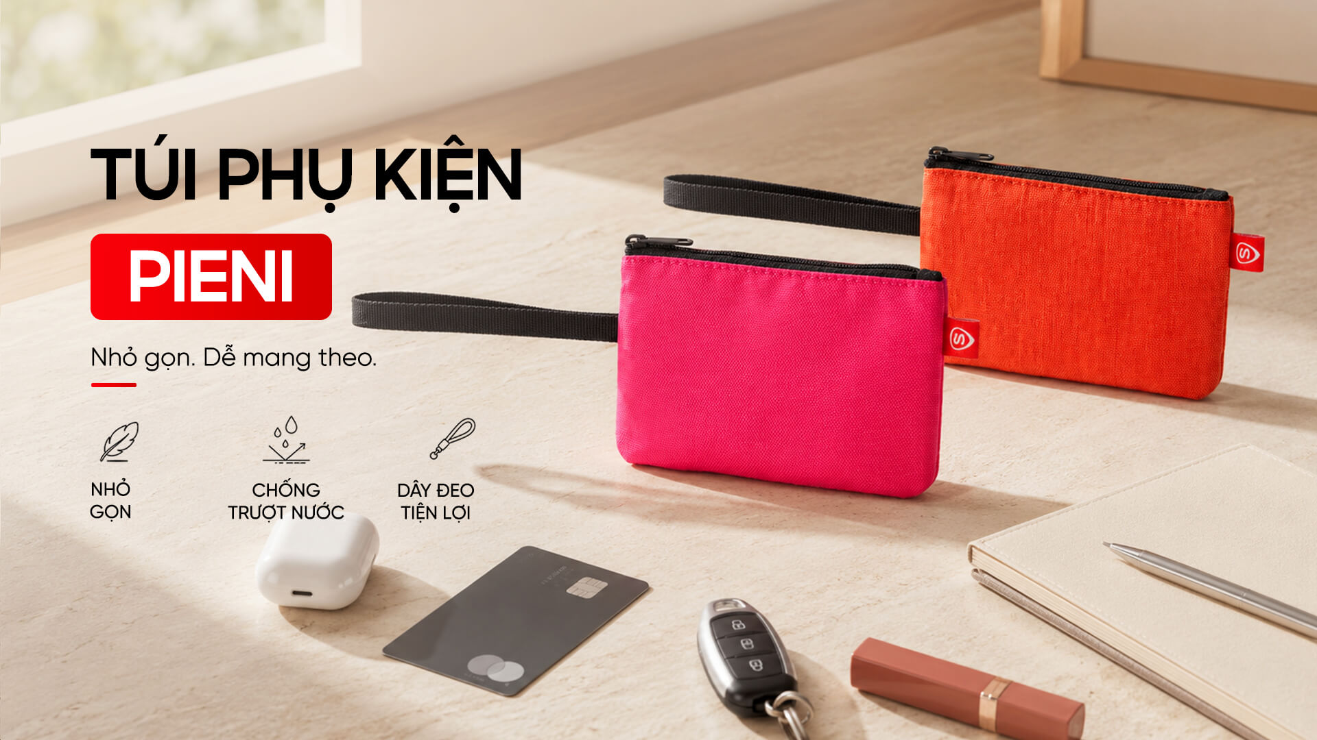 Túi phụ kiện Sakos Pieni