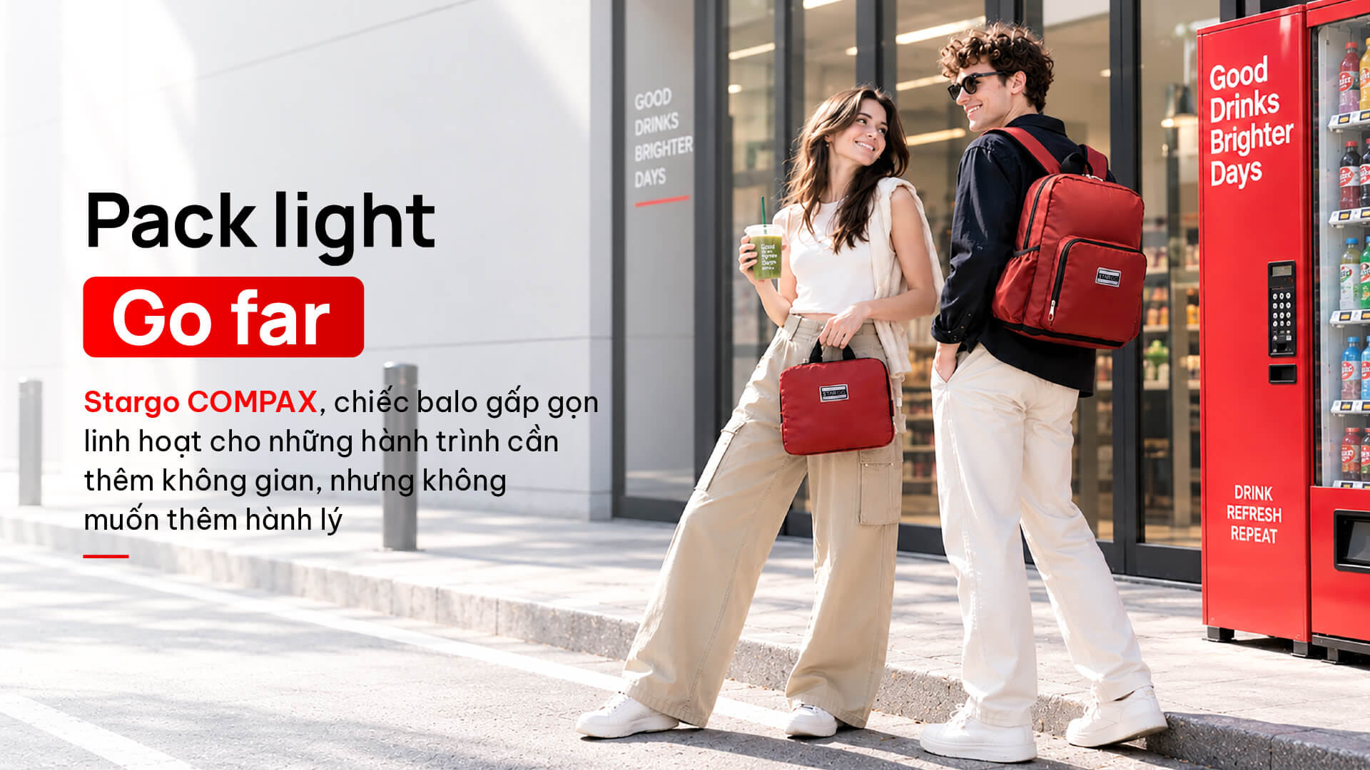 Balo gấp gọn Stargo Compax