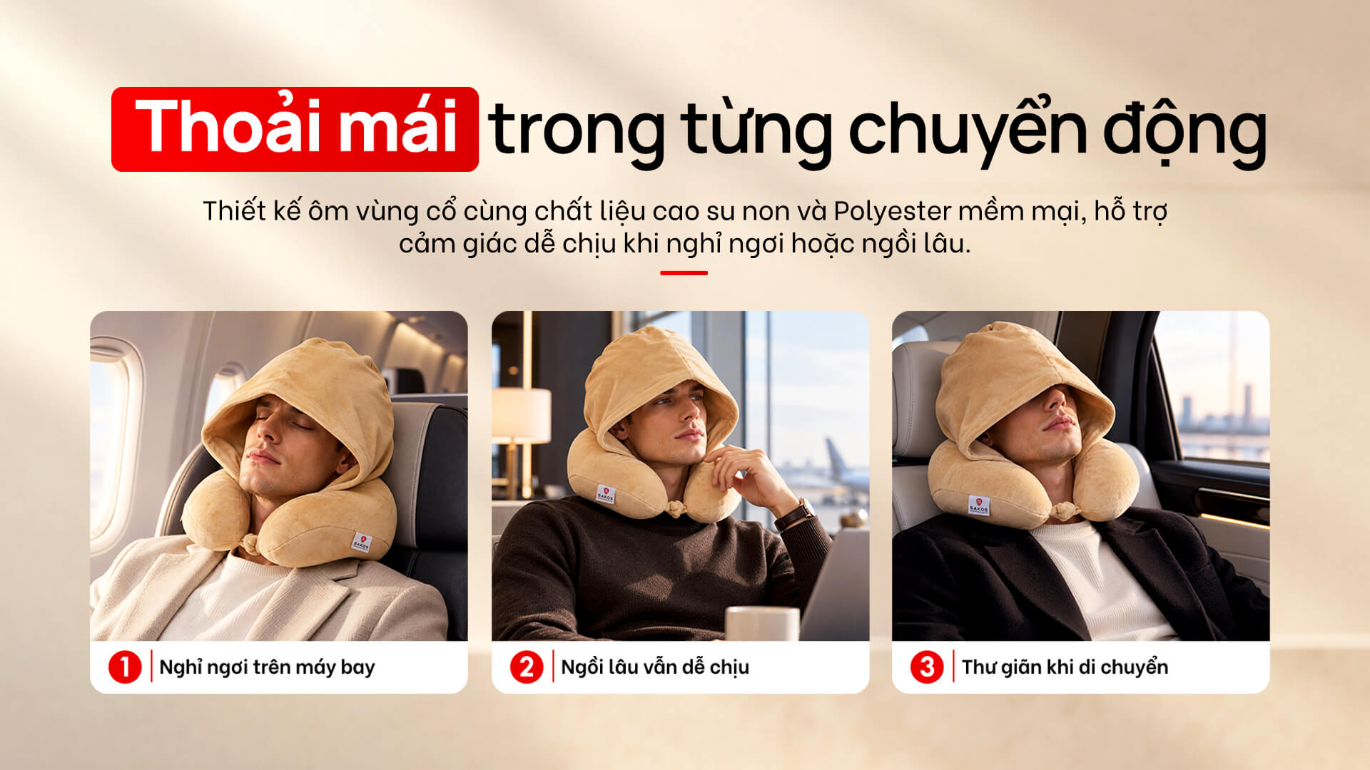 Gối cổ Sakos Dormi