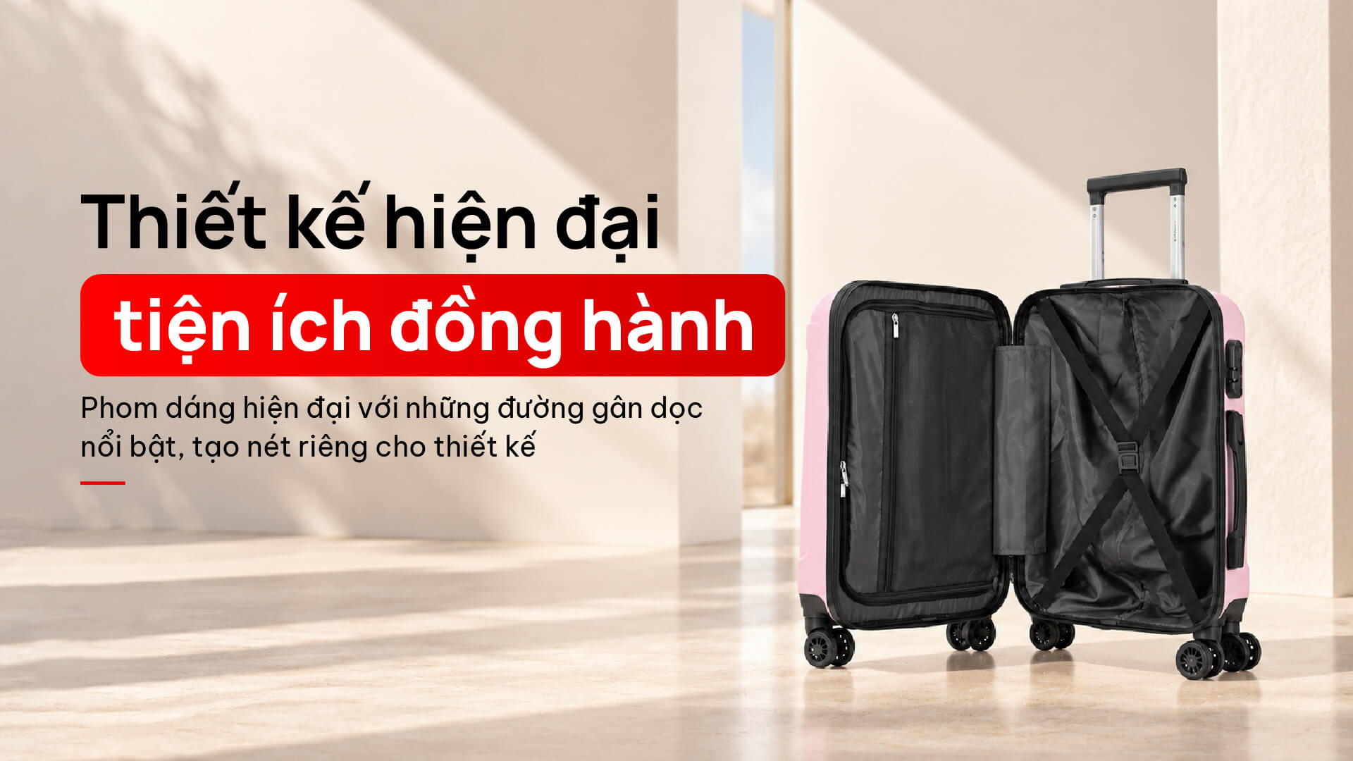 Vali kéo nhựa Stargo Elio
