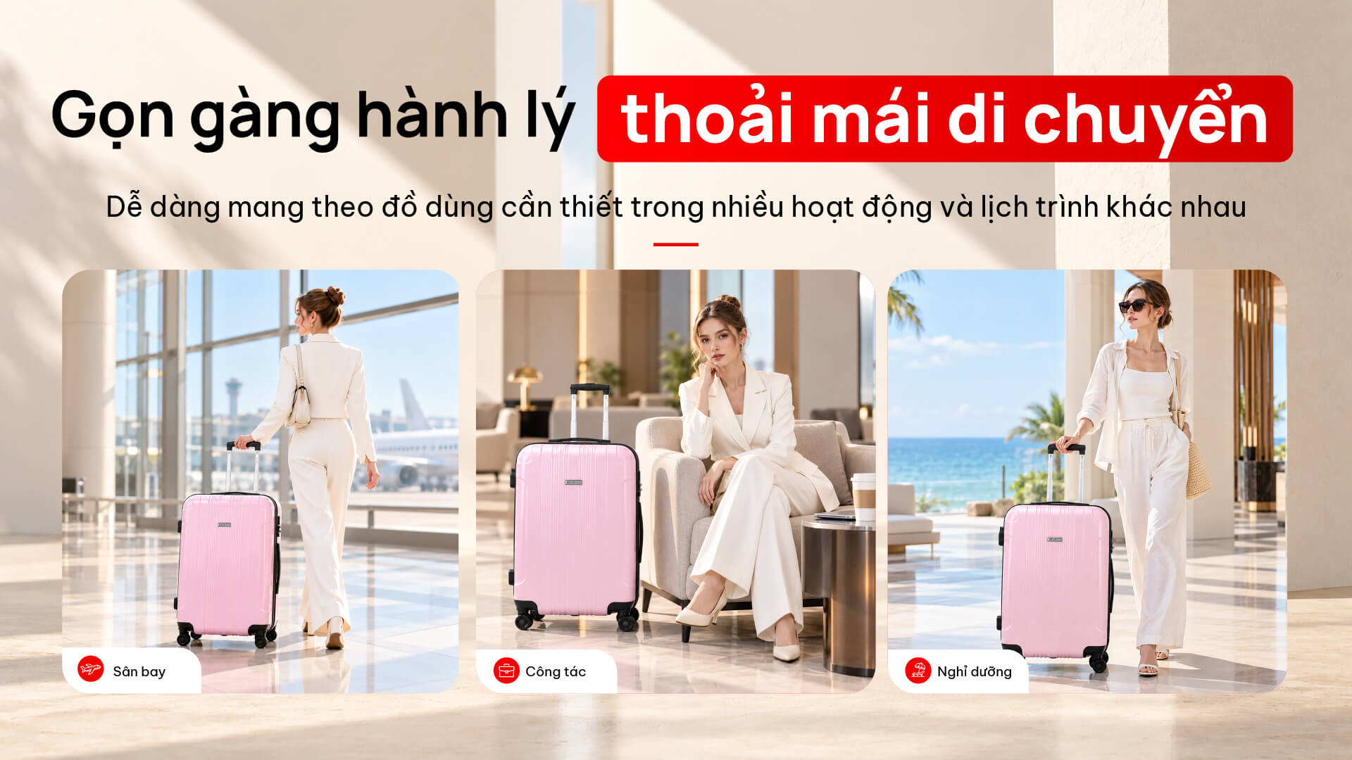 Vali kéo nhựa Stargo Elio