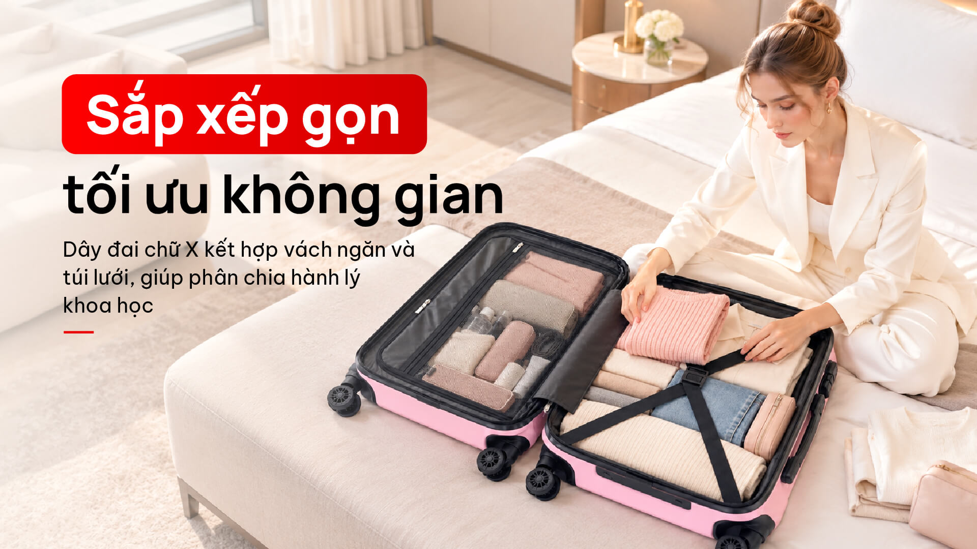 Vali kéo nhựa Stargo Elio